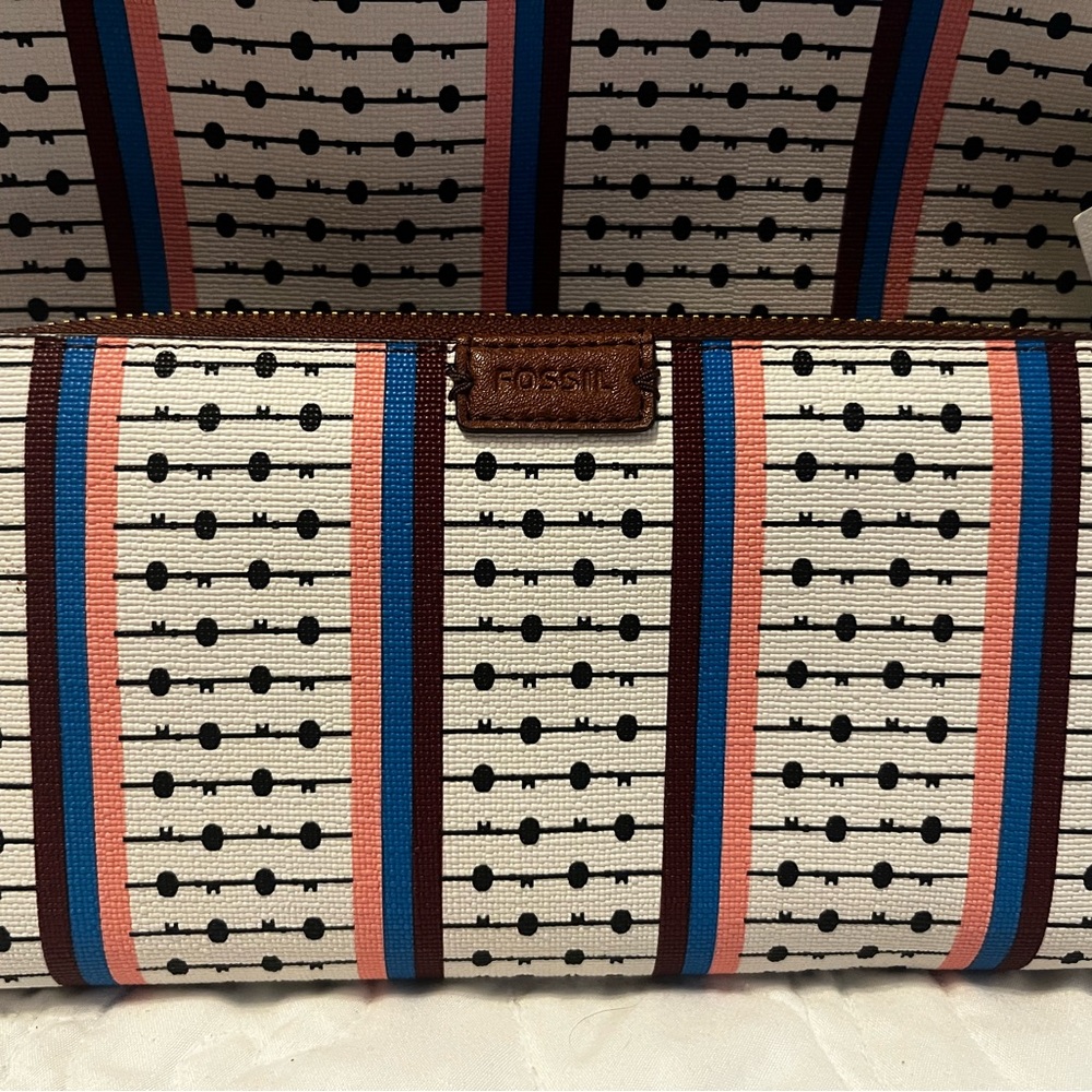 Fossil brand Rachel satchel and wallet - Picture 2 of 9